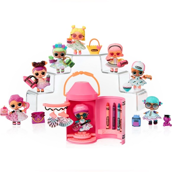 New L.O.L Surprise Mini Sweet dolls 4pk ,Vending Machine, Color me Studio Bundle - Picture 12 of 14